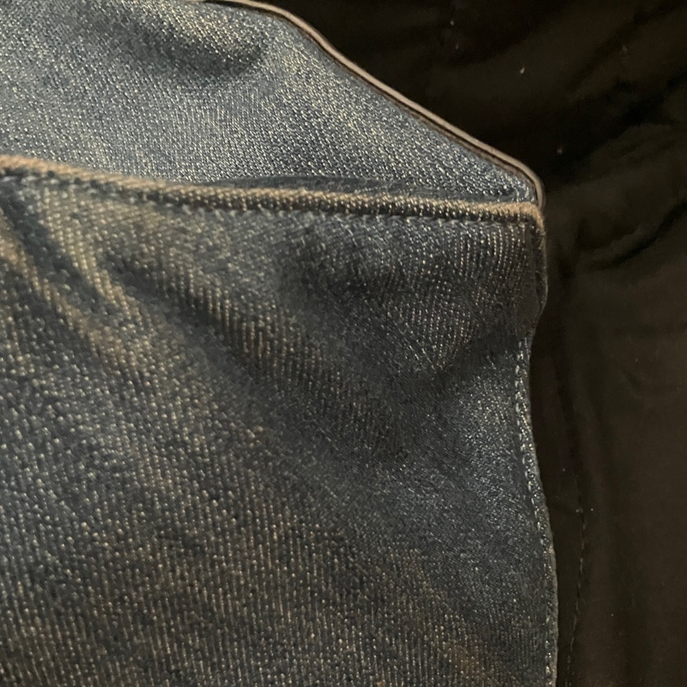 Coach Denim Blue Tote with Logo - Picture 6 of 6